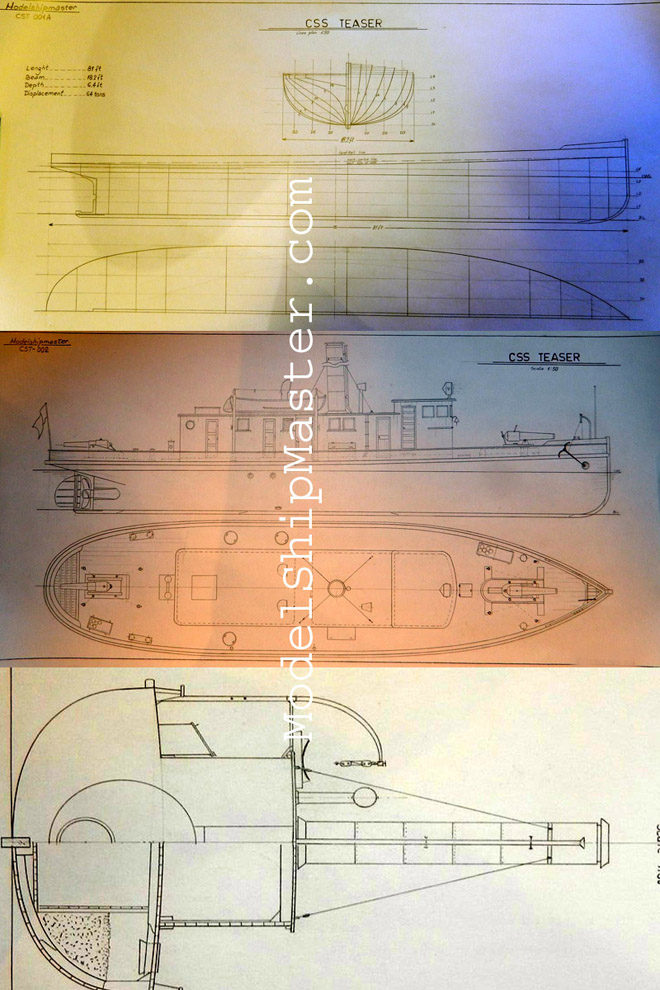 Ship plans drawings by Model Ship Master
